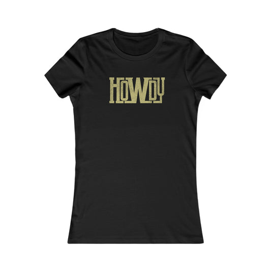 Howdy Women's Distressed Tee